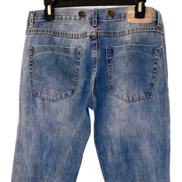 ONE TEASPOON Awesome Baggies Destroyed Low Jeans Size 27 - Picture 11 of 16